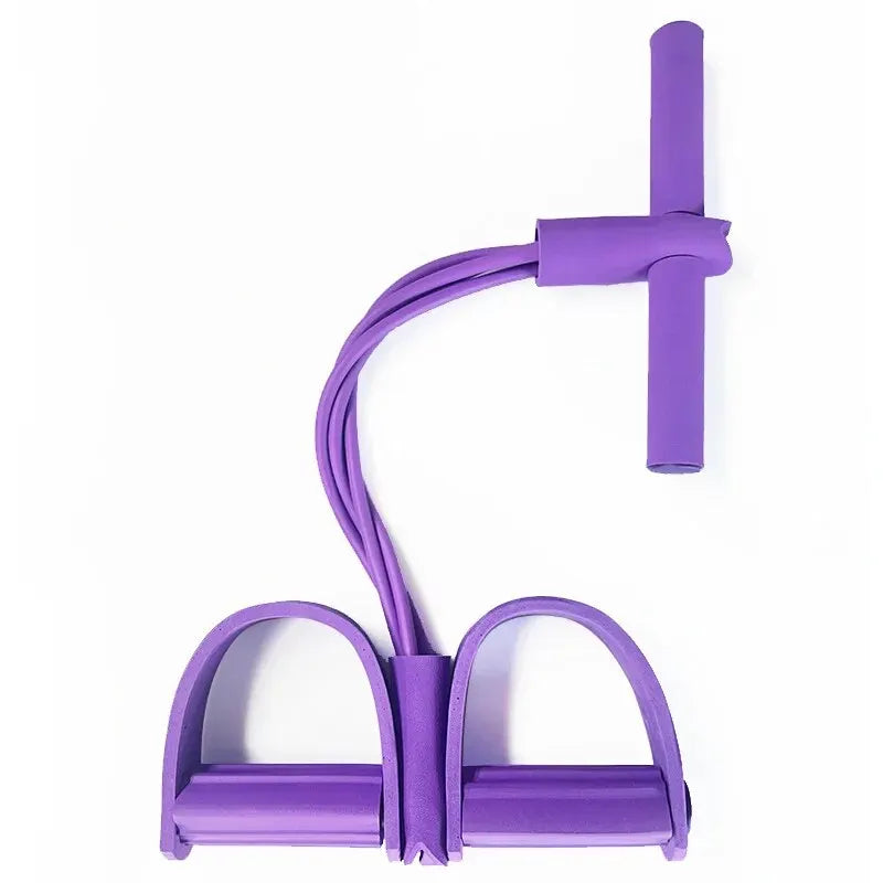 Four-Tube Pedal Tensioner | Multi-Functional Home Fitness Equipment